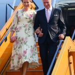 Arrivée du couple royal Belge en RDC 2022 CP:DR