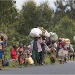Les populations Congolaises fuyant la guerre au Nord-Kivu CP:DR