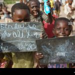 Les enfants réfugiés Centrafricains en RDC CP:DR